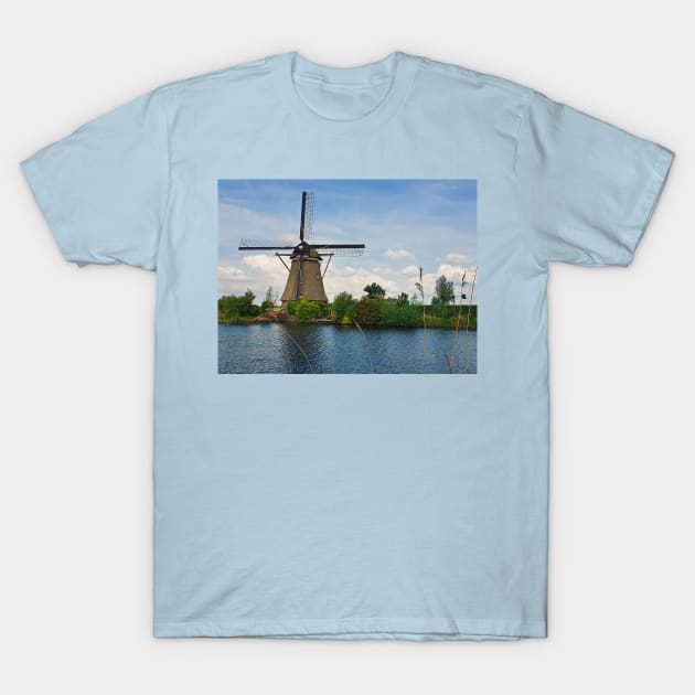 Kinderdijk Overwaard T-Shirt by psychoshadow